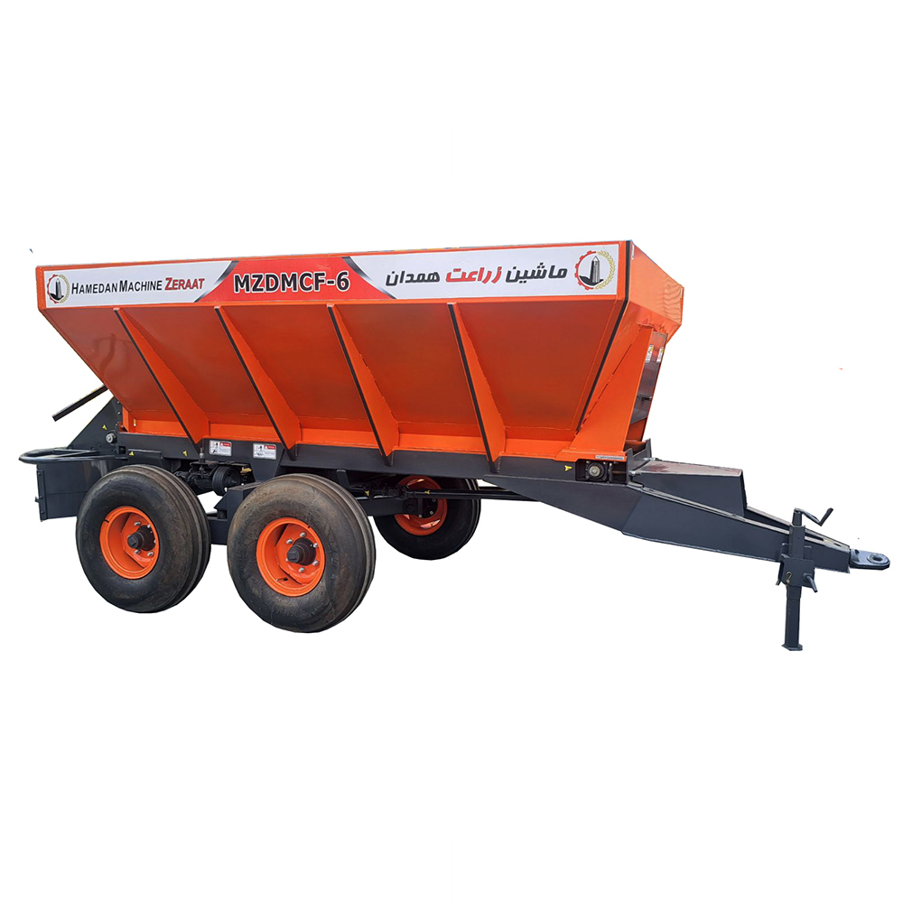 تریلی کودپاش دامی با زنجیر فولادی-MZDMCF-6